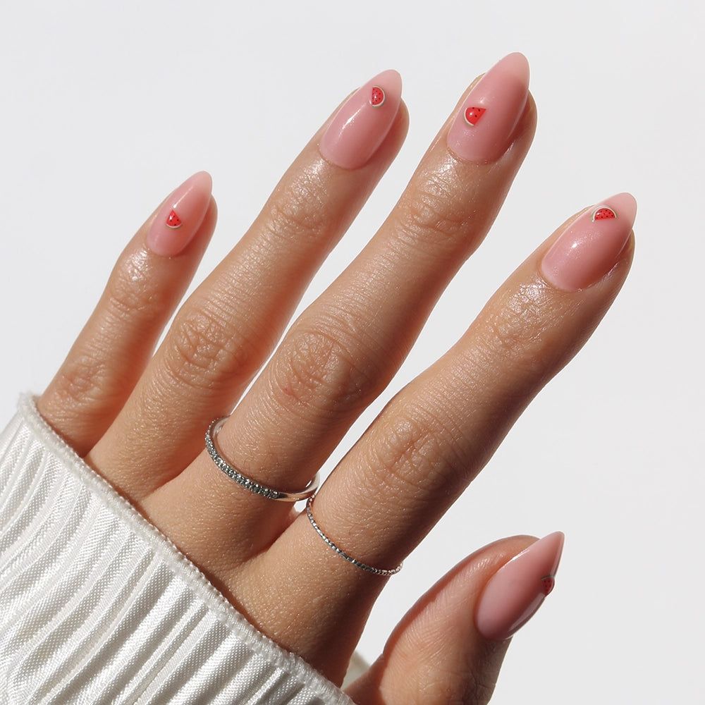 Summer Visual Idea — Almond Nails 2027 for Chubby Fingers