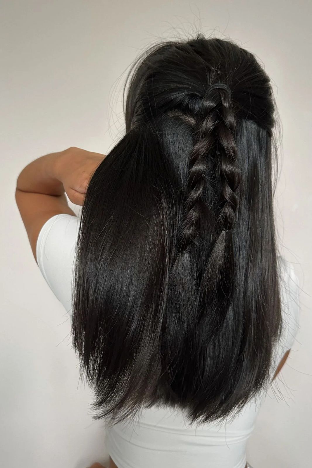 Shoulder Visual Idea Shoulder Visual Idea — Half Up Half Down Hairstyles 2027 with Weave