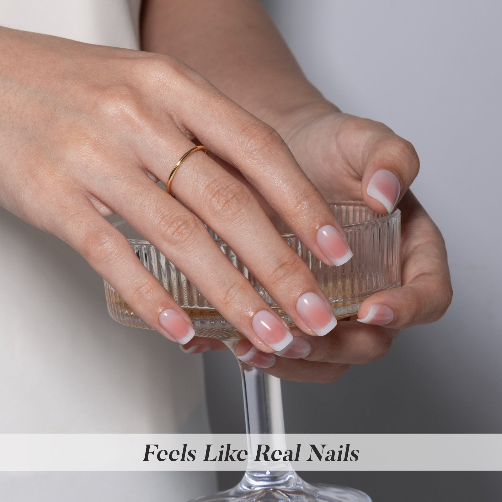 Bridal Short Square Milky White French Manicure Bridal Short Square Milky White French Manicure — Wedding Square Nails 2027