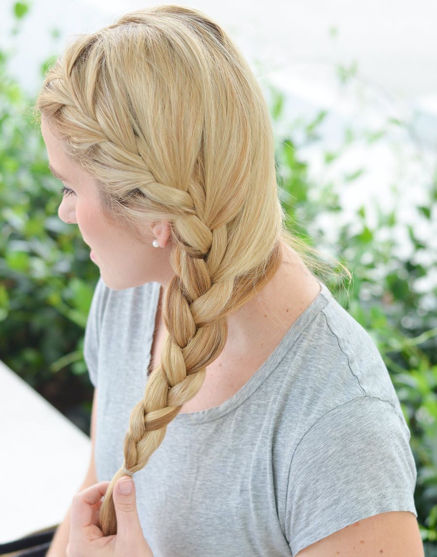 Classic Three-Strand Braid Classic Three-Strand Braid — Side Braided Hairstyles 2027