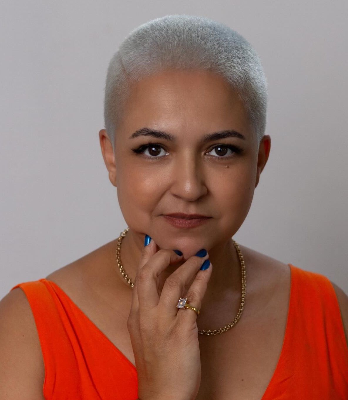 Silver Blonde Visual Idea — Buzz Cut for Women 2027
