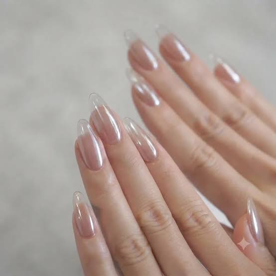 Pearlescent White Rhinestone Sparkle Pearlescent White Rhinestone Sparkle — Summer Nail Trends 2027