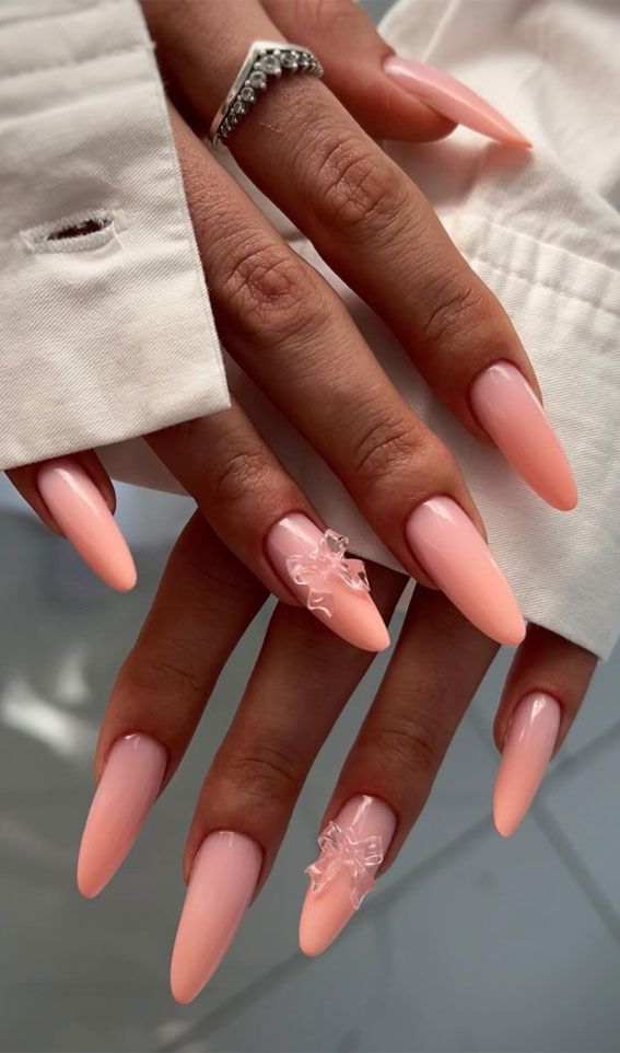 Visual Idea Visual Idea — Peach Almond Nails 2027