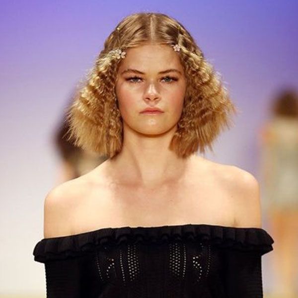 Honey Blonde Bob With Soft Crimped Waves — Crimped Hairstyles 2027