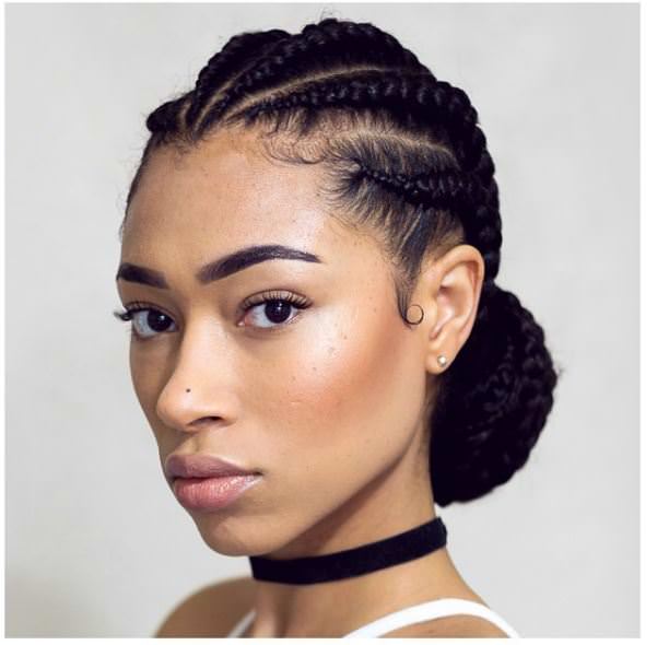 Chin Sleek Cornrows To Bun Chin Sleek Cornrows To Bun — Summer Cornrows 2027