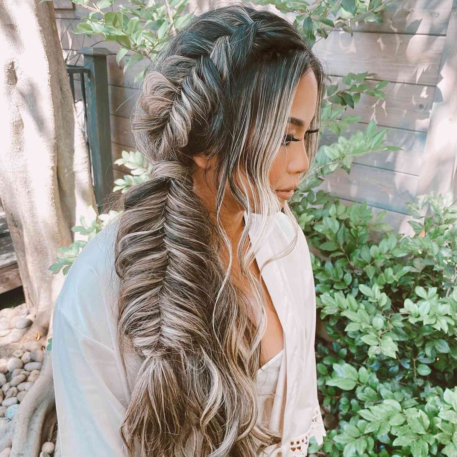 Ash Blonde With Dark Roots Visual Idea Ash Blonde With Dark Roots Visual Idea — Wedding Hairstyles 2027 with Weave
