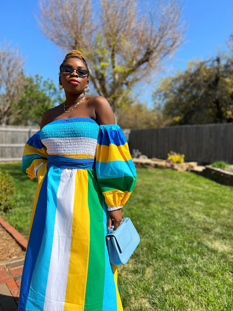 Off-the-Shoulder Maxi Dress: Vibrant Spring Statement Off-the-Shoulder Maxi Dress: Vibrant Spring Statement — Spring Outfit Trends 2027