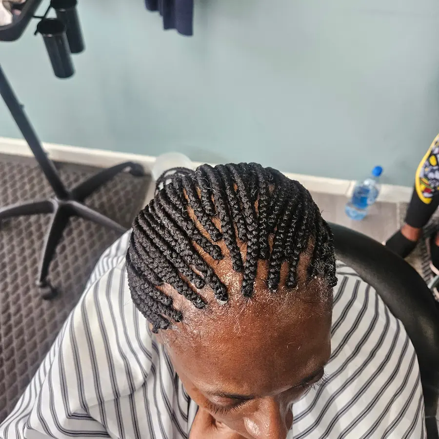 Short Neat Cornrows — Braids 2027 for Medium Hair
