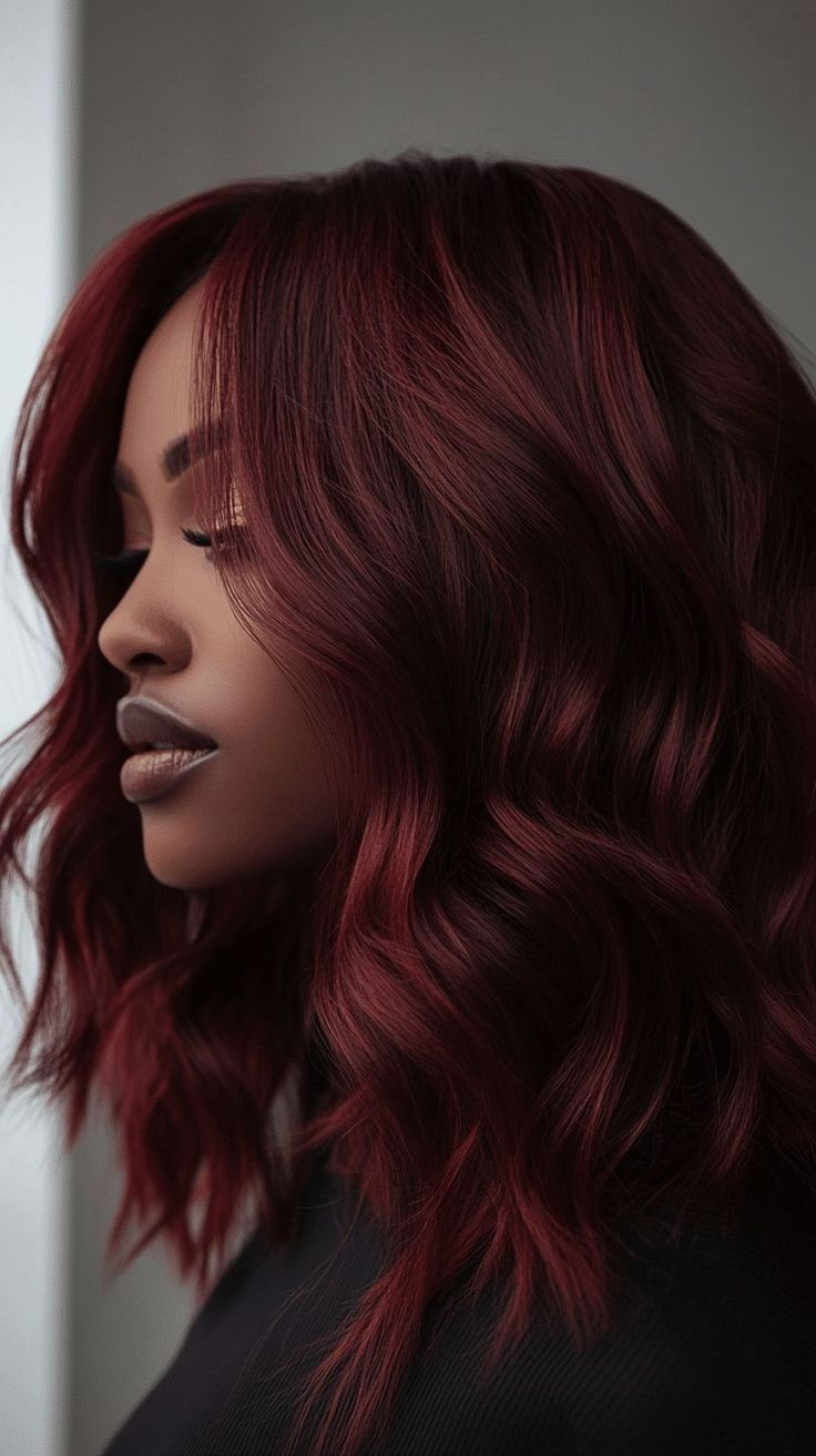 Deep Dark Auburn Shoulder Length Deep Dark Auburn Shoulder Length — Dark Auburn Hair 2027