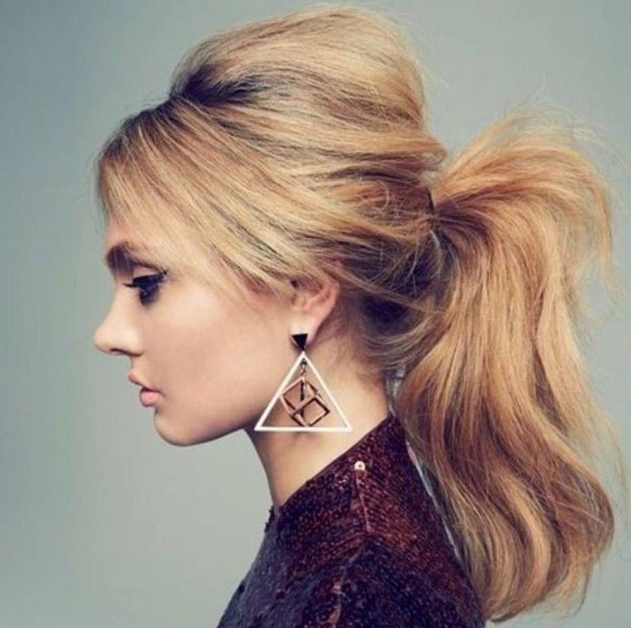 Sleek Dark Brown Ponytail Crown Volume — Ponytail Bachelorette Hairstyles 2027