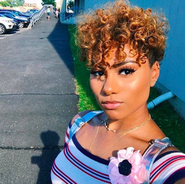 Honey Blonde Visual Idea Honey Blonde Visual Idea — Pixie 2027 for Curly Hair