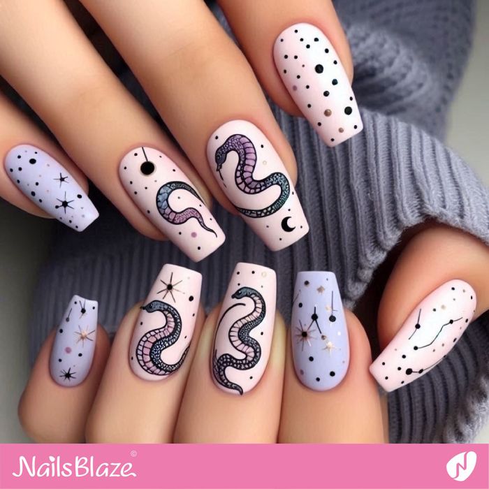 Everyday Whimsical Visual Idea Everyday Whimsical Visual Idea — Snake Print Nails 2027