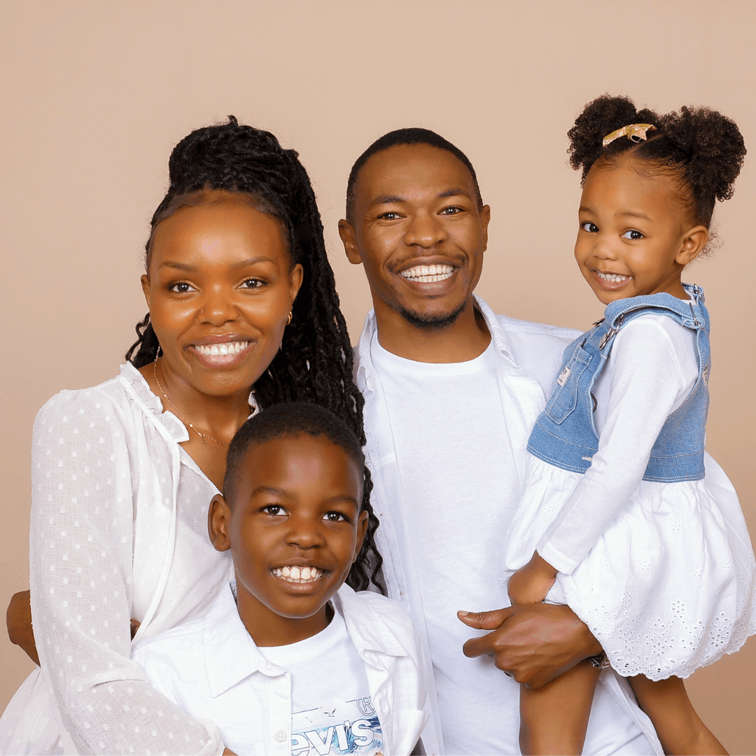 Chic White and Denim for a Bright and Airy Family Photo — Easter Family Photo Outfits 2027