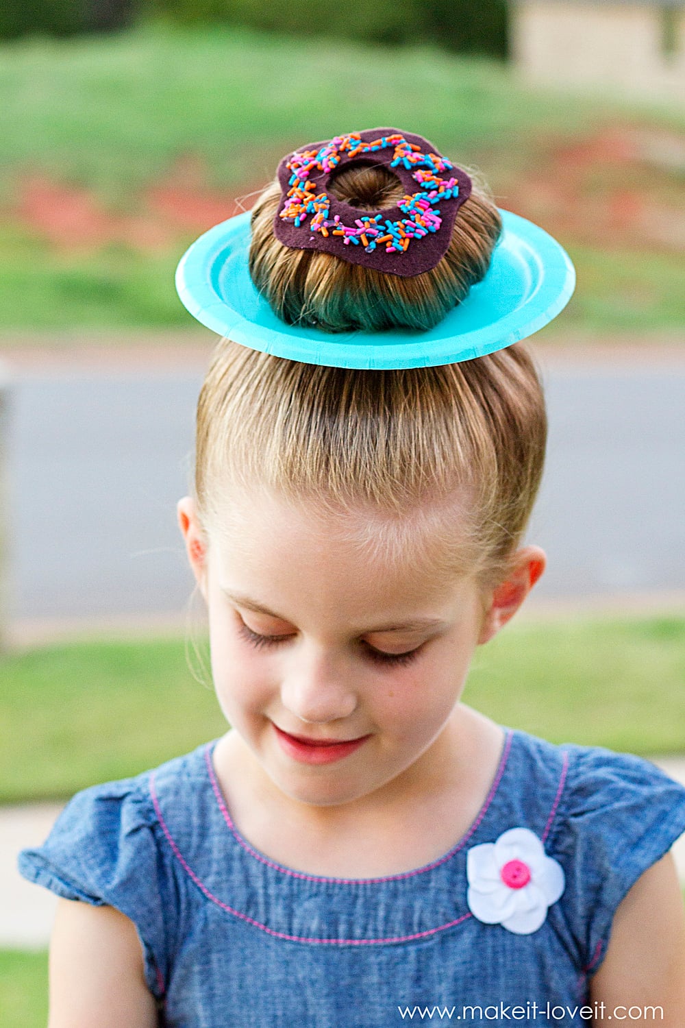 Blonde Collarbone Bun With Accessory Blonde Collarbone Bun With Accessory — Cheer Hairstyles 2027