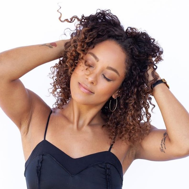 Shoulder Dark Brown Curly With Caramel Highlights Shoulder Dark Brown Curly With Caramel Highlights — Spring Brunette 2027