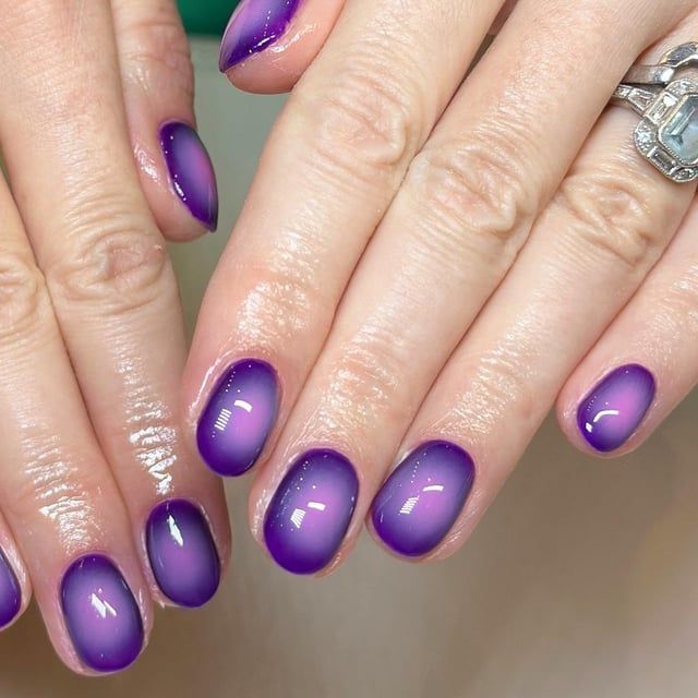 Bold Teal Orange Gradient Stiletto Bold Teal Orange Gradient Stiletto — Airbrush Nails 2027