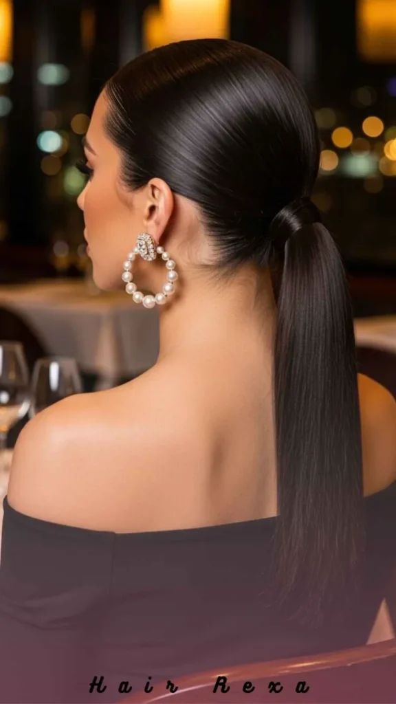 Black Visual Idea Black Visual Idea — Everyday Ponytail Hairstyles 2027