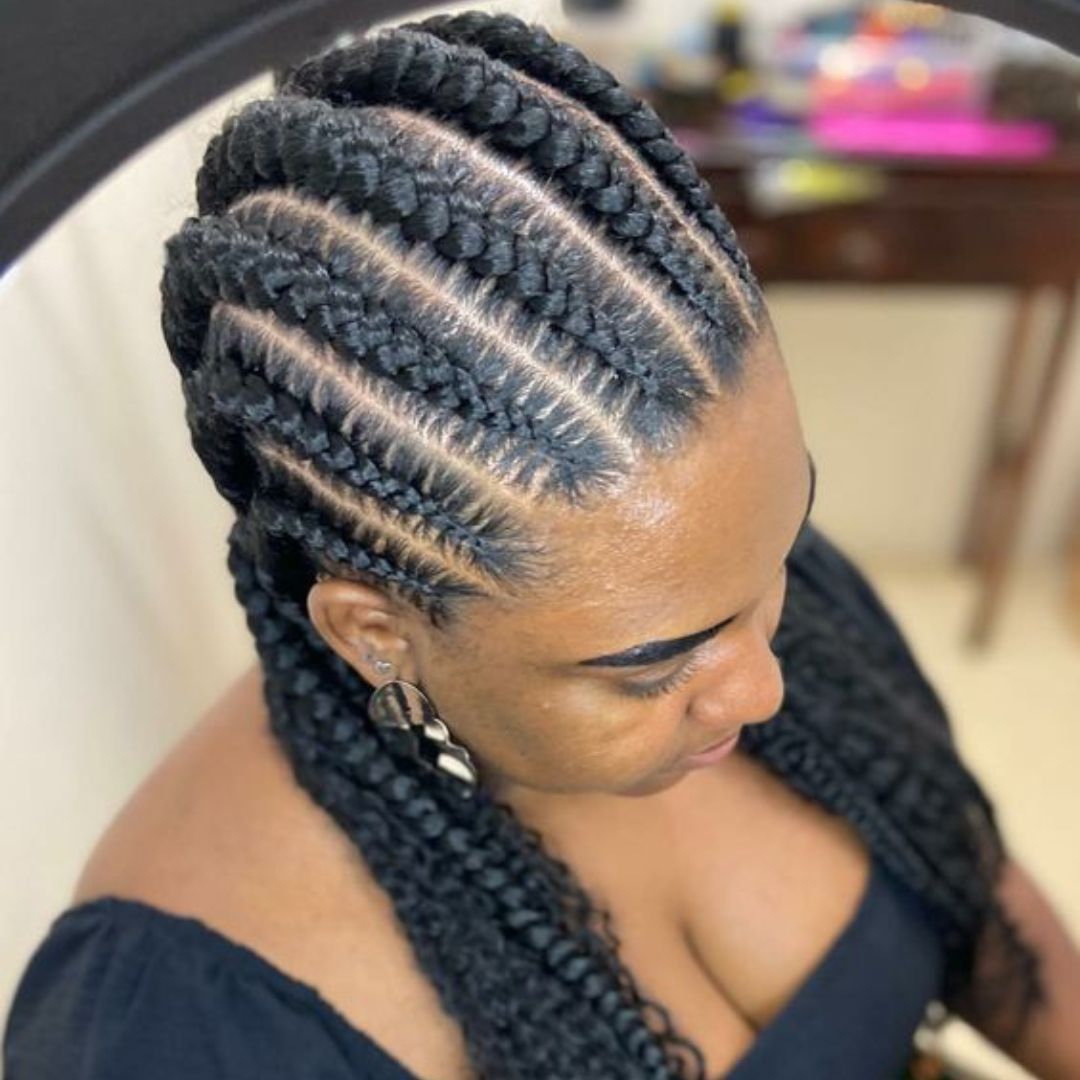 Black Visual Idea Black Visual Idea — Jumbo Cornrows 2027