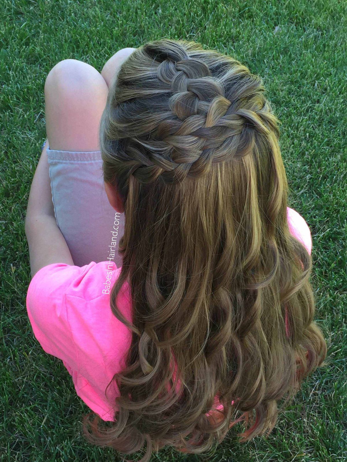Light Brown With Blonde Highlights Visual Idea — Down Birthday Hairstyles 2027