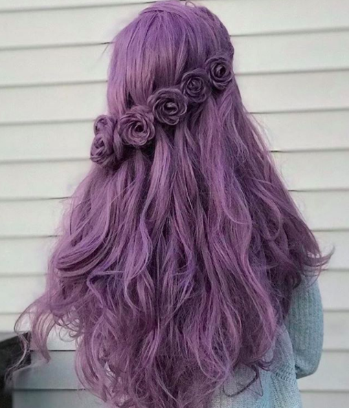 Soft Lilac With Darker Roots Soft Lilac With Darker Roots — Lilac Hair 2027