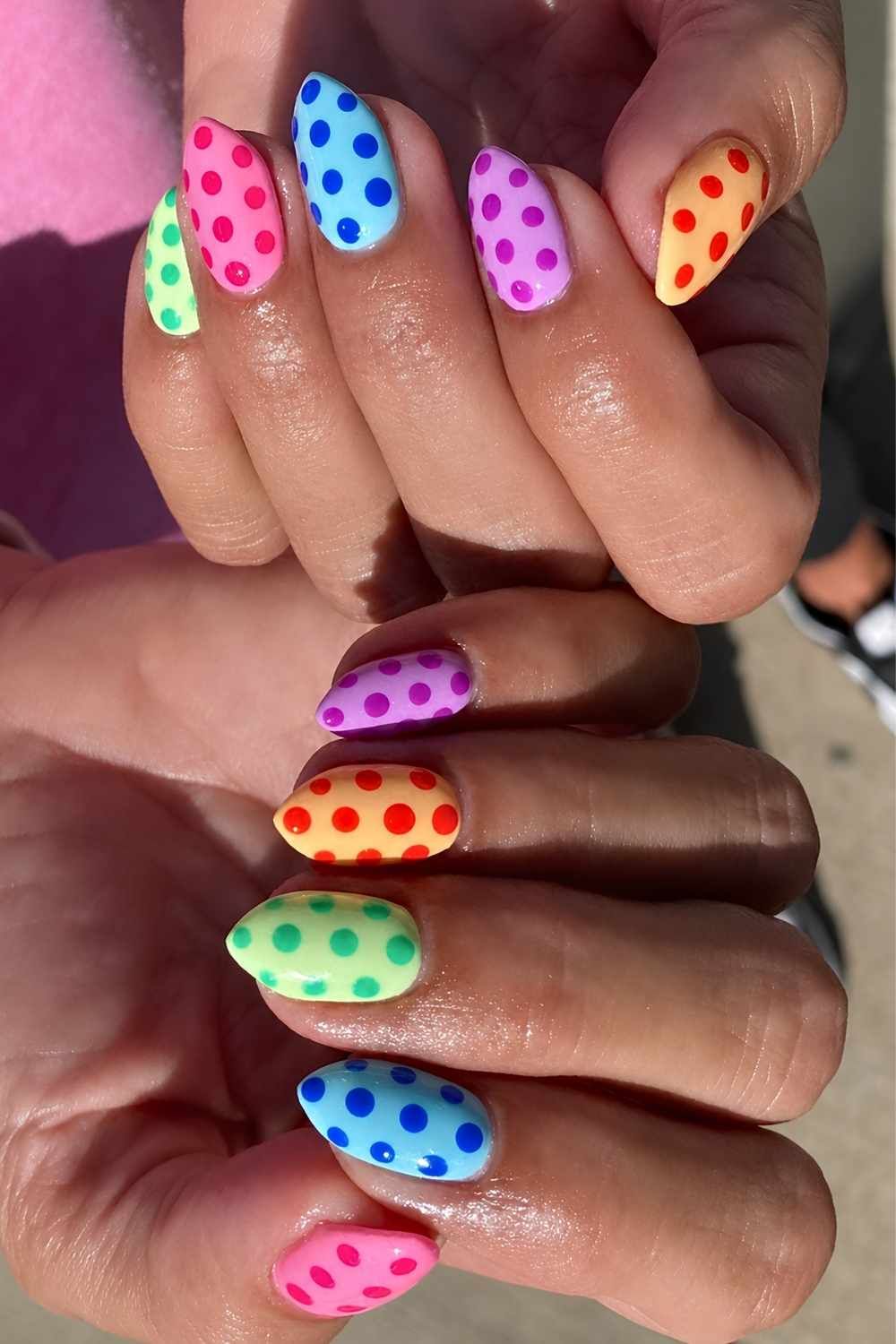 Playful Retro Visual Idea Playful Retro Visual Idea — Different Color Each Nail 2027