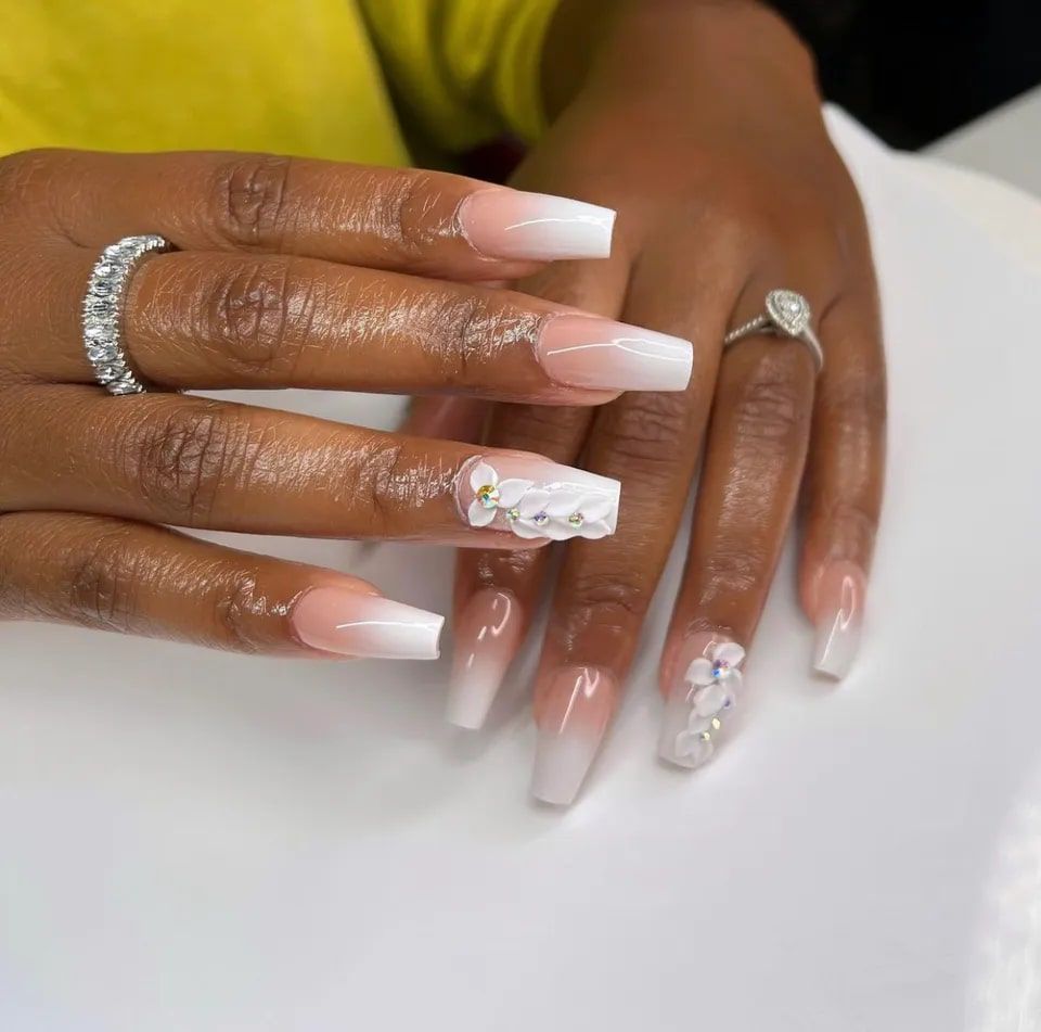 Visual Idea — Evoking A Bridal Or Wedding Theme Visual Idea — Evoking A Bridal Or Wedding Theme — Anniversary Nails 2027