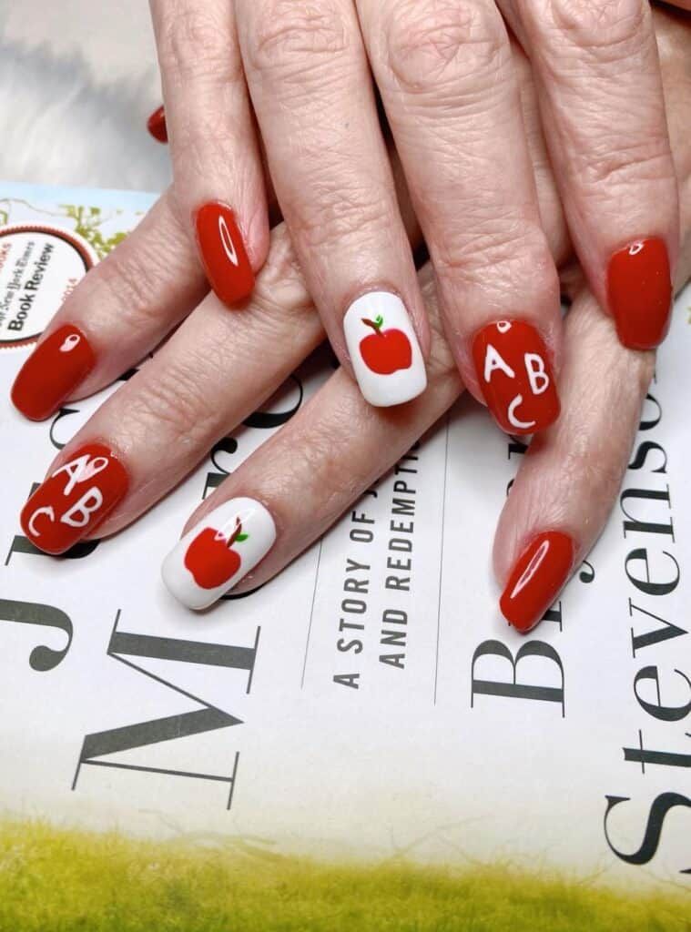 Back To School Visual Idea Back To School Visual Idea — Teacher Nails 2027