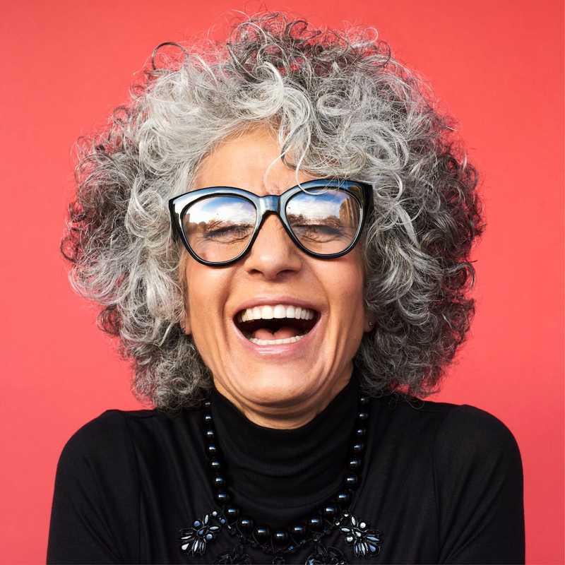 Short Layered Gray Bob with Wispy Bangs Short Layered Gray Bob with Wispy Bangs — Gray Bob 2027