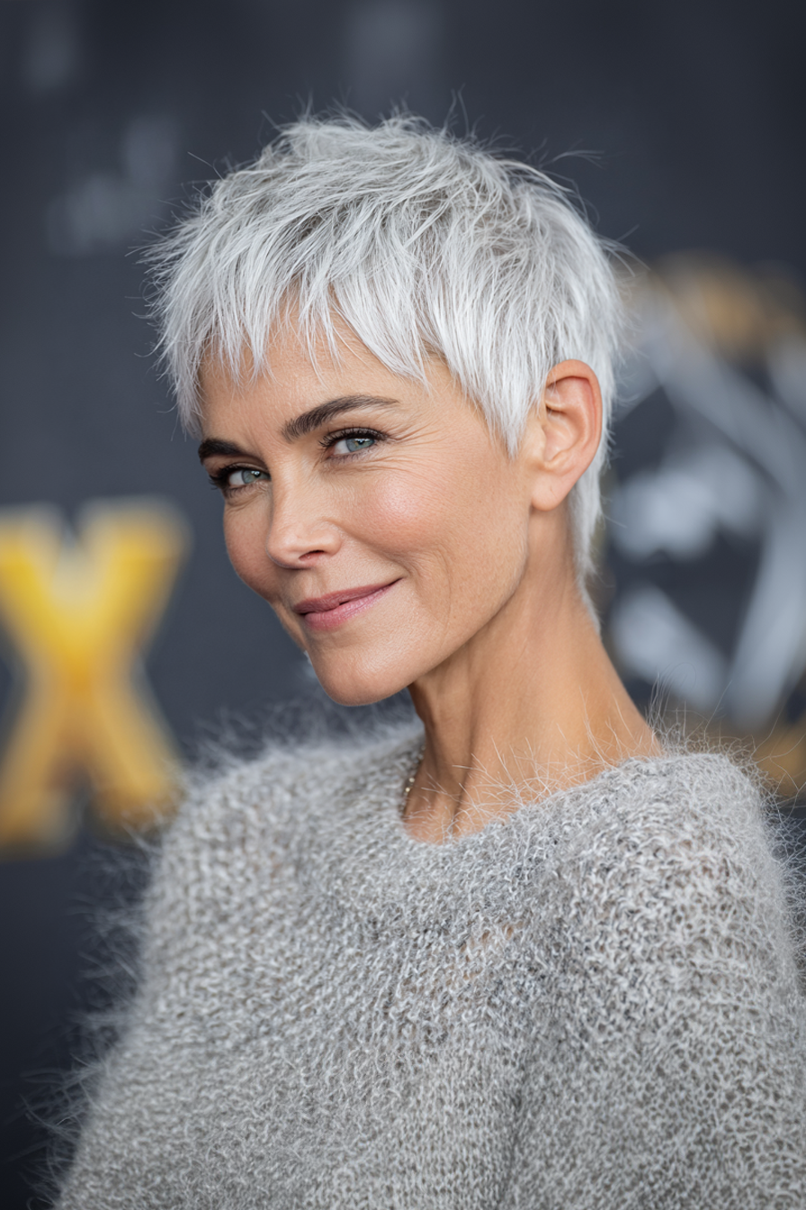 Ear Visual Idea Ear Visual Idea — Pixie 2027 for Women Over 40