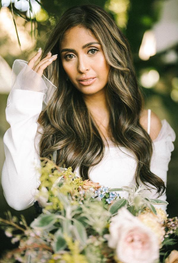 Dark Brown With Blonde Highlights Visual Idea — Filipino Wedding Hairstyles 2027