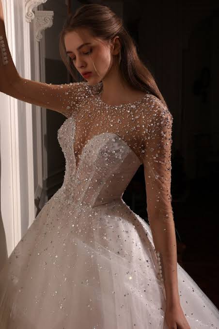 All-Over Sparkle: Beaded Bodice Ballgown — Wedding Dress Trends 2027
