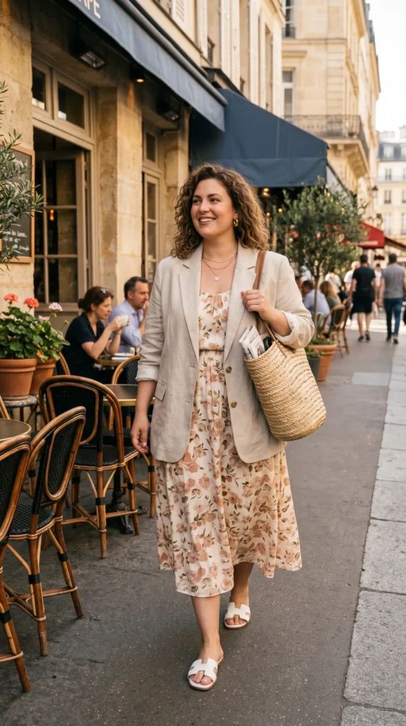 Three-Quarter Outfit Idea Three-Quarter Outfit Idea — Vacation Slides Outfits 2027