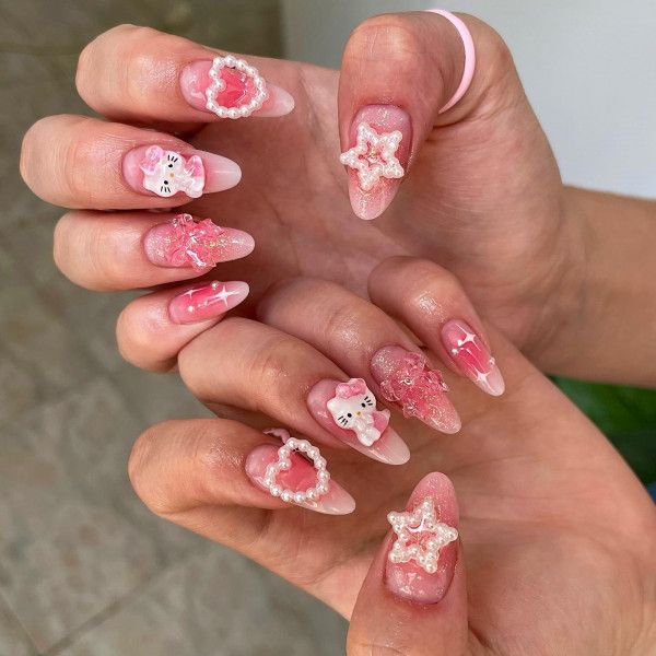 Playful Cute Visual Idea Playful Cute Visual Idea — Hello Kitty Nails 2027 for Kids