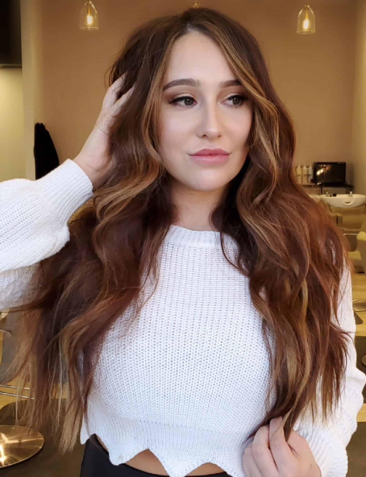 Face-Framing Bangs Visual Idea Face-Framing Bangs Visual Idea — Caramel Highlights 2027
