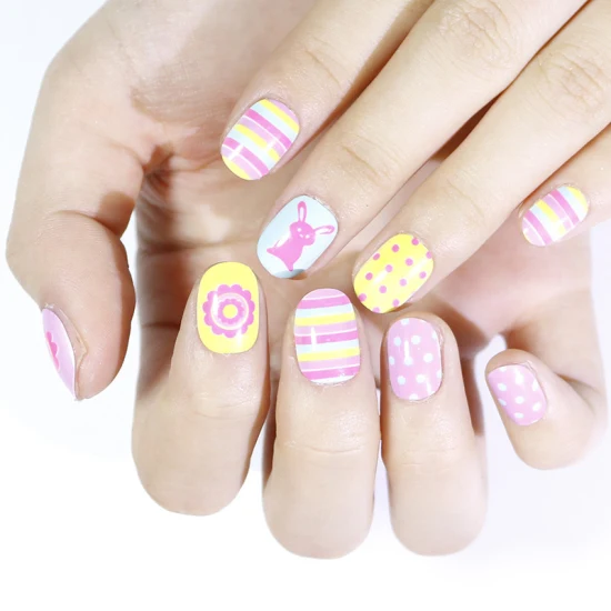 Spring Easter Motifs Nails — Nails 2027 for Kids