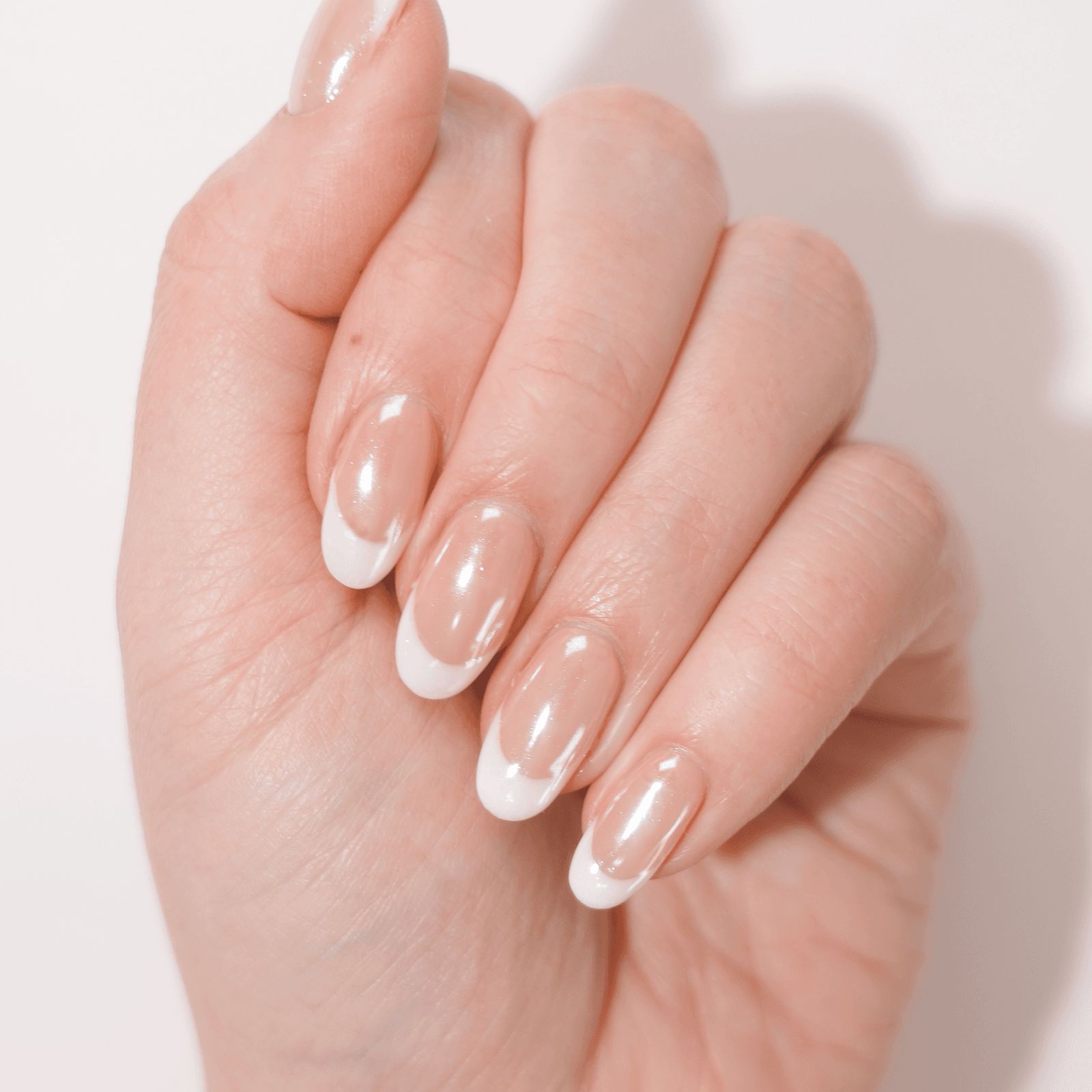 Short Oval Classic French Short Oval Classic French — Nails 2027 for Wide Nail Beds