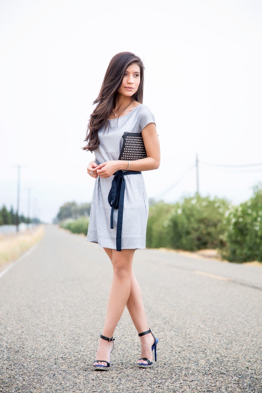 Evening Outfit Idea — Silver Dress Outfits 2027
