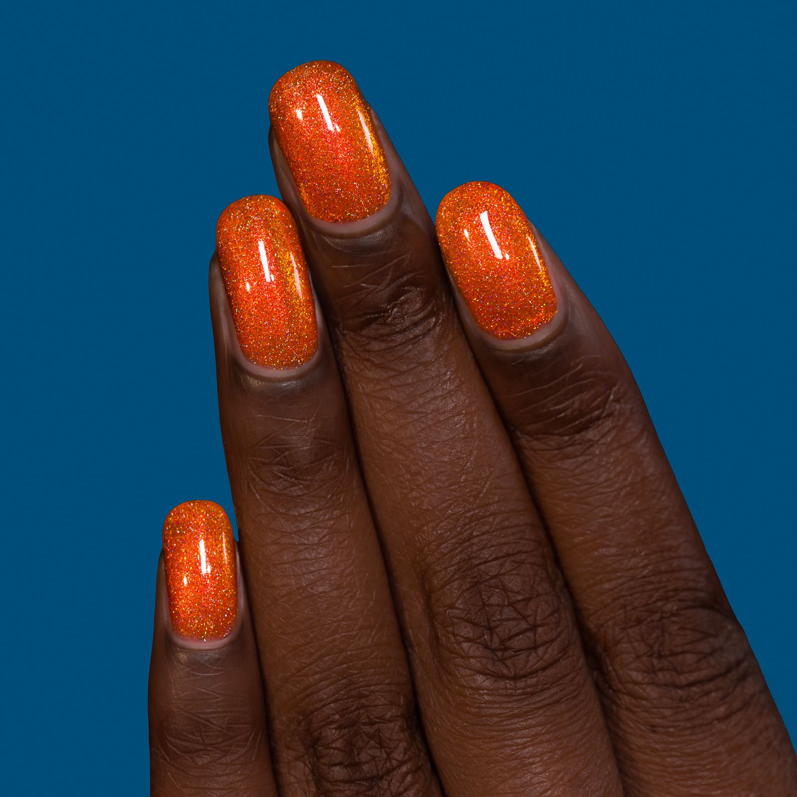 Glitter Holographic Visual Idea Glitter Holographic Visual Idea — Tangerine Nails 2027