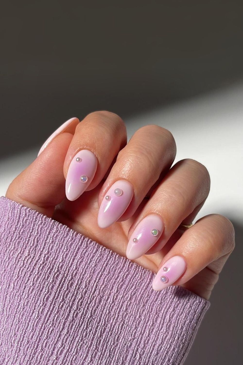 Pink Gradient 3D Flower Aura Pink Gradient 3D Flower Aura — Pearl Aura Nails 2027