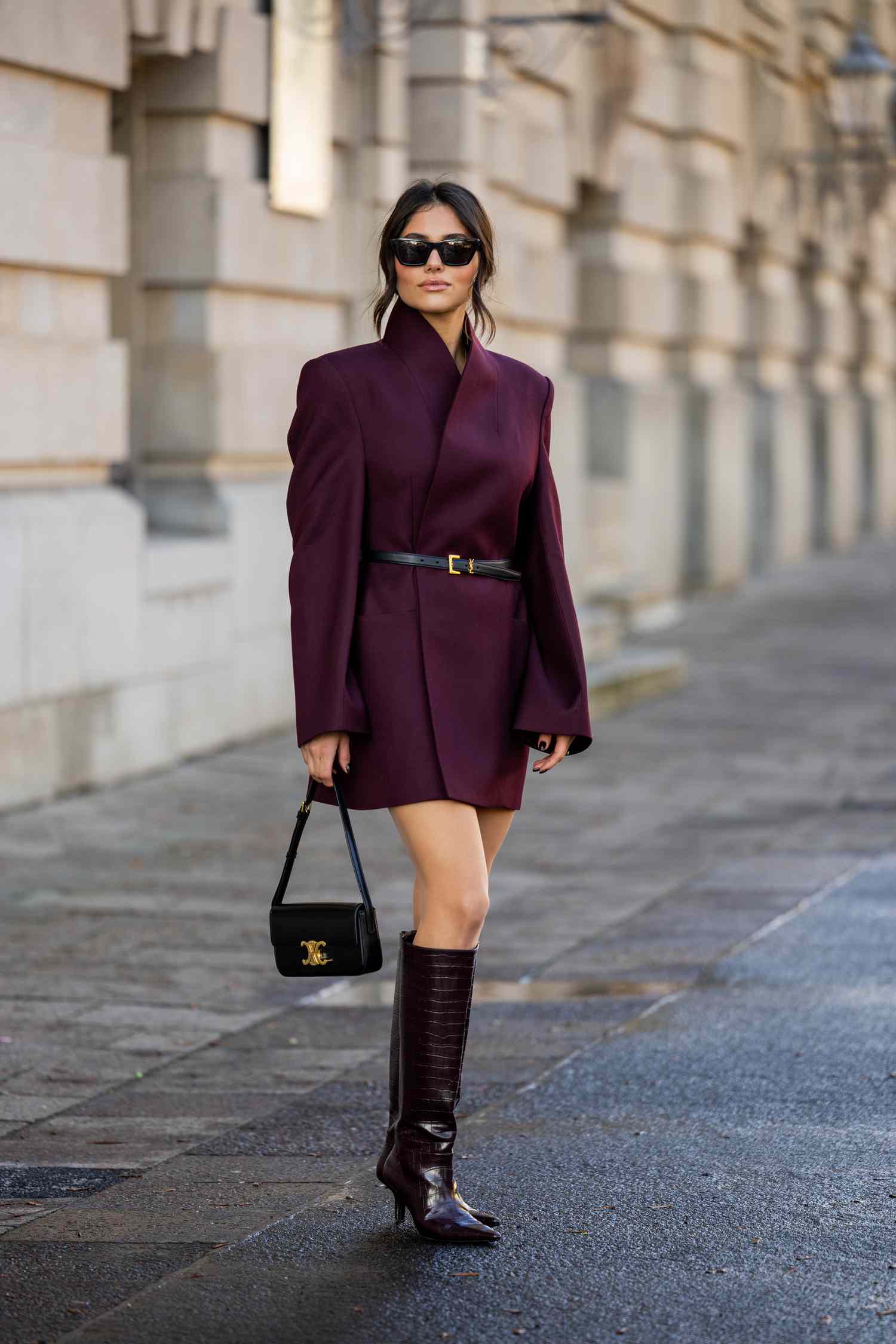 Sophisticated Burgundy Blazer Dress for a Chic Statement Sophisticated Burgundy Blazer Dress for a Chic Statement — Galentines Outfits 2027