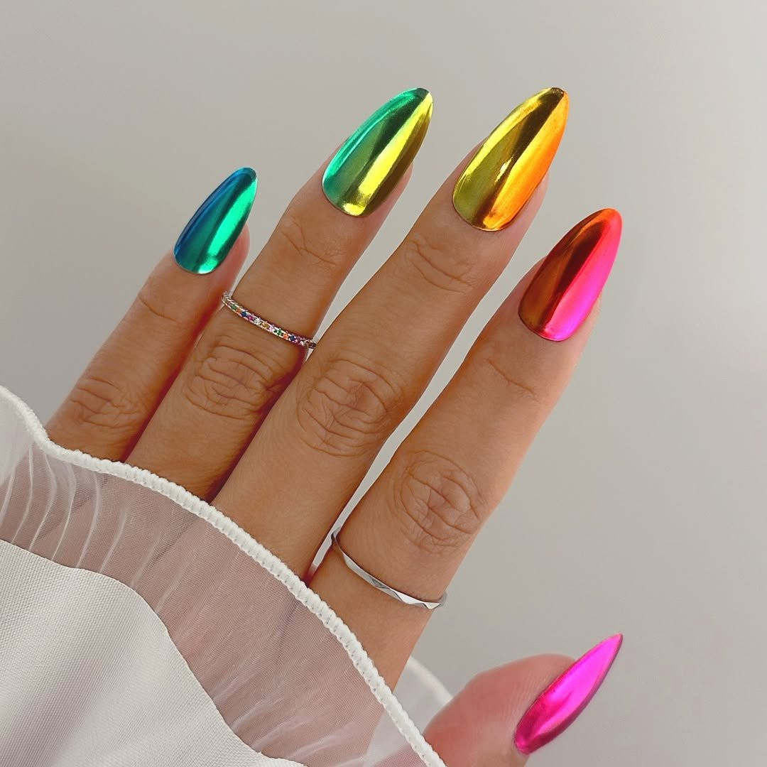 Visual Idea Visual Idea — Rainbow Rave Nails 2027