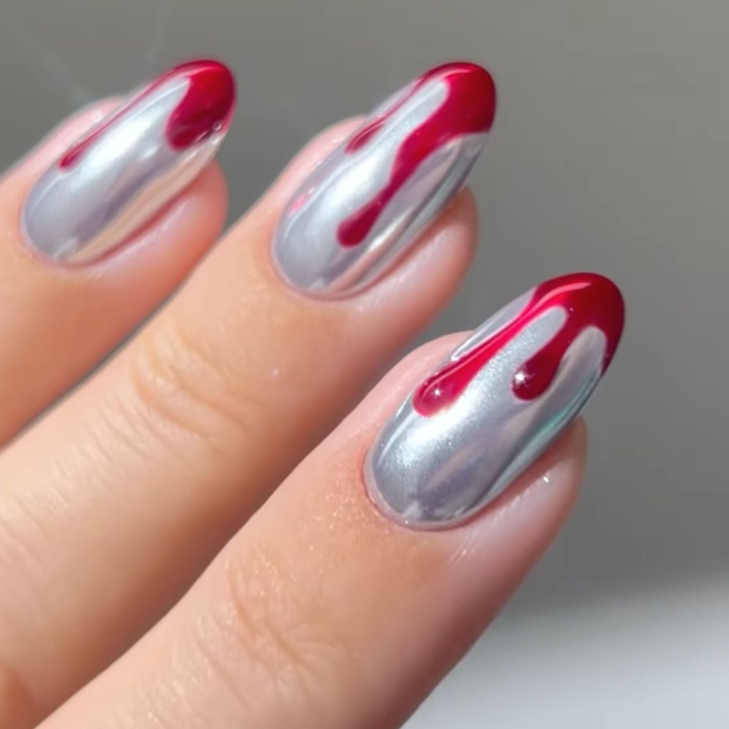 Halloween Visual Idea Halloween Visual Idea — Dark Chrome Nails 2027
