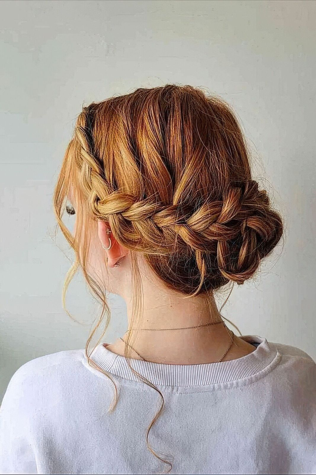 Reddish-Brown Visual Idea — Graduation Hairstyles 2027 for Medium Hair