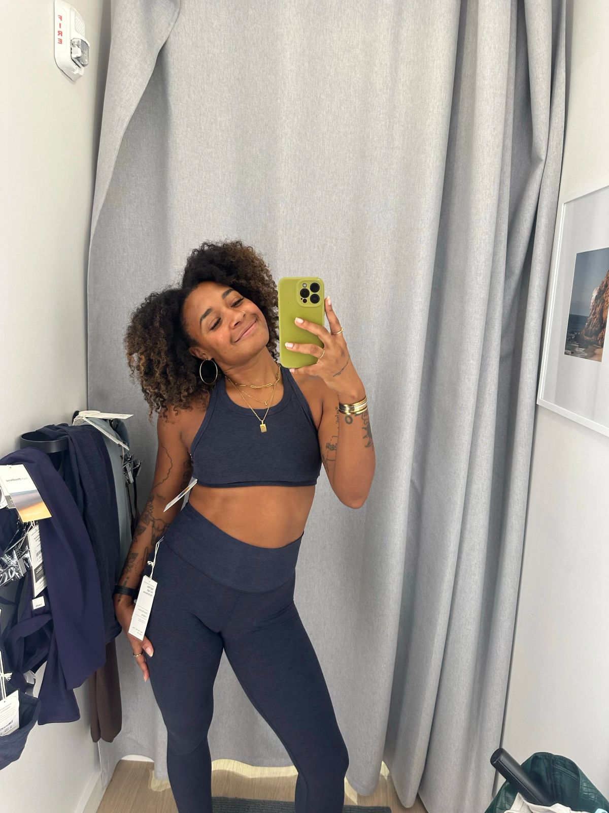 Matching Set Power: Dark Grey Marled for Gym Matching Set Power: Dark Grey Marled for Gym — Outfits 2027 for Athletic Build