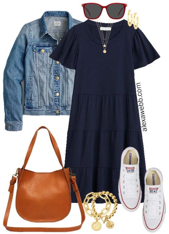 Bold Bodysuit: Red Mesh Trim with Black Denim Bold Bodysuit: Red Mesh Trim with Black Denim — Plus Size 4th of July Outfits 2027