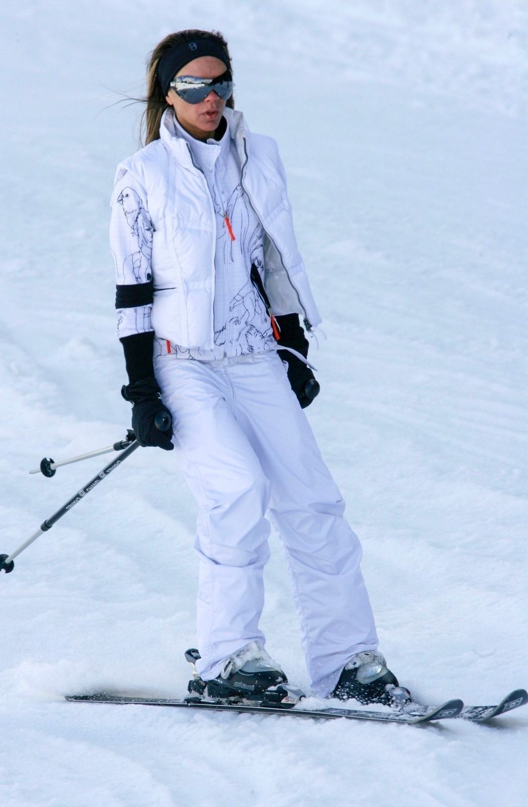 Pulled Back Straight Hair With Goggles Pulled Back Straight Hair With Goggles — Ski Hairstyles 2027