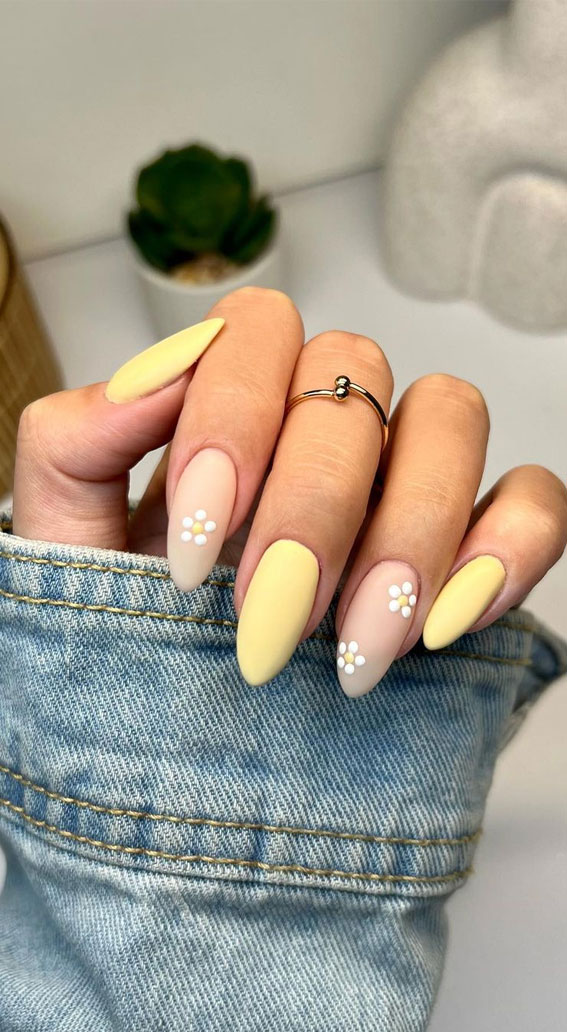 Matte Visual Idea — Yellow Nails 2027