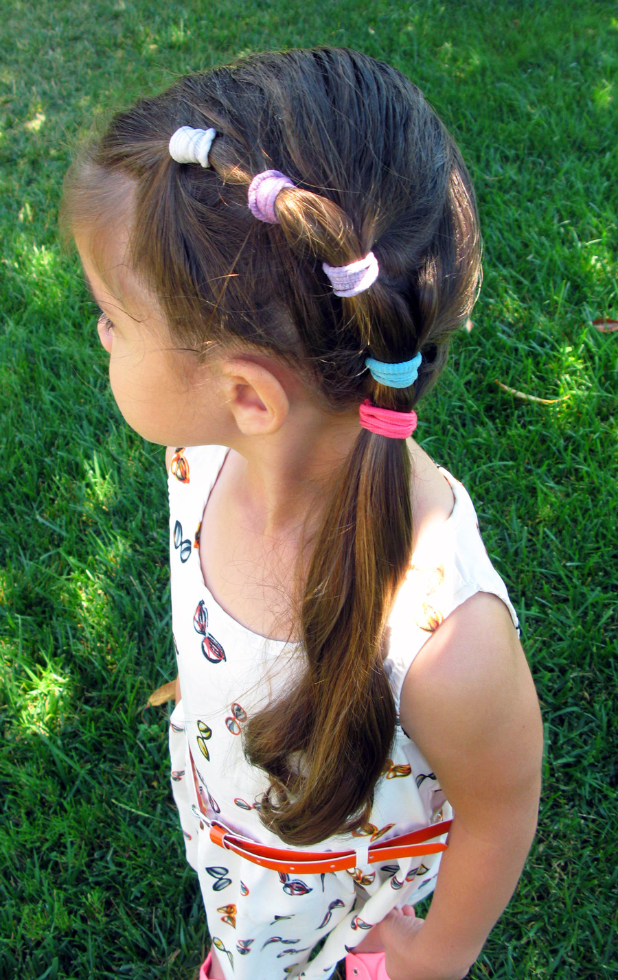 Braided Accent Ponytail For Wavy Hair Braided Accent Ponytail For Wavy Hair — Ponytail Hairstyles 2027 for Little Girls