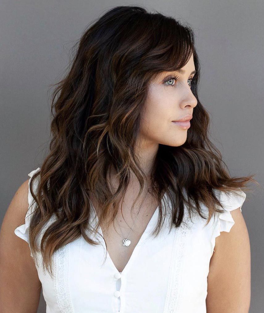 Layered Lob Visual Idea Layered Lob Visual Idea — Side Part Hairstyles 2027