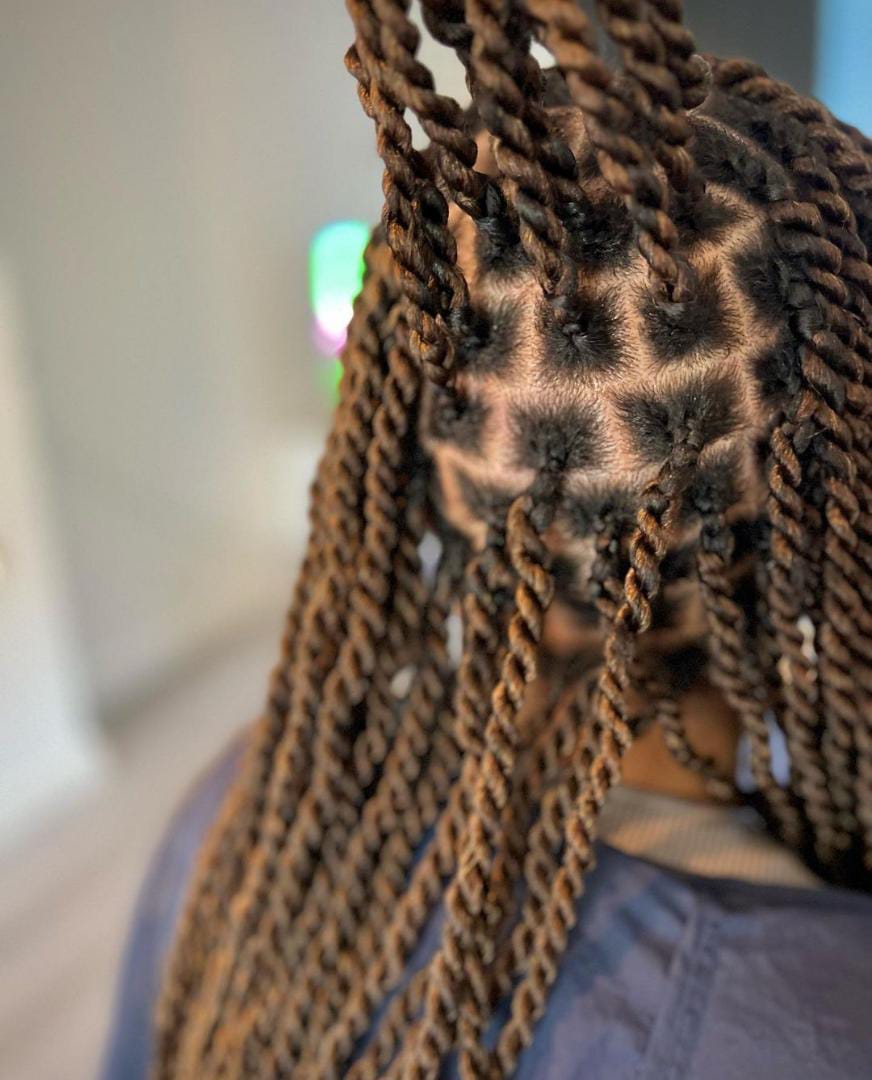 Precisely Parted Medium Twists Precisely Parted Medium Twists — Senegalese Twists 2027